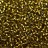 Бисер японский TOHO Treasure цилиндрический 11/0 #0758 серый, золотая линия внутри, 5 грамм - Бисер японский TOHO Treasure цилиндрический 11/0 #0758 серый, золотая линия внутри, 5 грамм