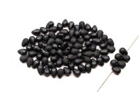 Бусины Side Drill Tear Drop 6х4мм, отверстие 0,8мм, цвет 23980/14400E гематит, Etched, 754-049, 10г (около 70шт)