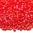 Бисер японский MIYUKI Delica цилиндр 10/0 DBM-0856 красный, матовый радужный прозрачный, 5 грамм - Бисер японский MIYUKI Delica цилиндр 10/0 DBM-0856 красный, матовый радужный прозрачный, 5 грамм