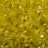 Бисер китайский рубка размер 11/0, цвет 0110 желтый прозрачный, блестящий, 450г - Бисер китайский рубка размер 11/0, цвет 0110 желтый прозрачный, блестящий, 450г