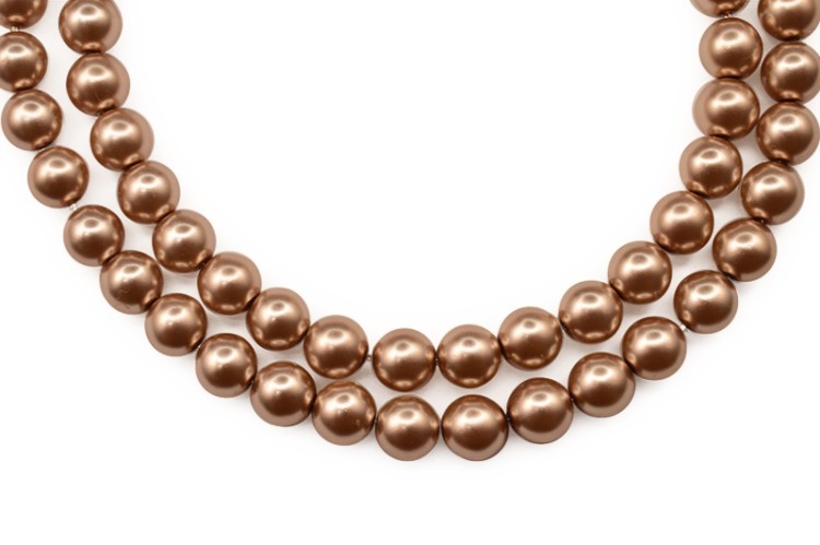 Жемчуг Preciosa, цвет 70416 светло-коричневый, 6мм, 10шт Жемчуг Preciosa, цвет 70416 светло-коричневый, 6мм, 10шт