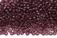 Бисер японский TOHO круглый 11/0 #0006B аметист, прозрачный, 10 грамм