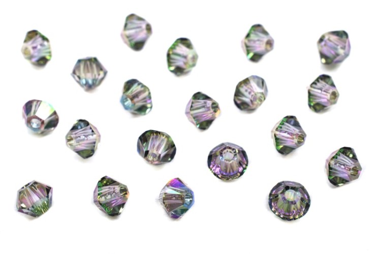 Бусина биконус Swarovski 5328 #001 PARSH 3мм Paradise Shine, 5328-3-001-838, 20шт Бусина биконус Swarovski 5328 #001 PARSH 3мм Paradise Shine, 5328-3-001-838, 20шт