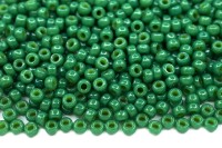 Бисер японский MIYUKI круглый 11/0 #4477 темный зеленый, непрозрачный Duracoat, 10 грамм