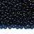 Бисер чешский PRECIOSA круглый 6/0 60100 темно-синий прозрачный, квадратное отверстие, 50г - Бисер чешский PRECIOSA круглый 6/0 60100 темно-синий прозрачный, квадратное отверстие, 50г