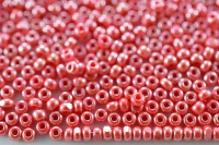 Бисер чешский PRECIOSA Граненый Шарлотта 11/0 98170 красный непрозрачный блестящий, 10 грамм