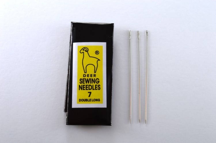 Иглы для бисера Sewing Needles, размер 7, диаметр 0,70мм, длина 58мм, отверстие 0,6мм, простое ушко, 1034-008, 25шт Иглы для бисера Sewing Needles, размер 7, диаметр 0,70мм, длина 58мм, отверстие 0,6мм, простое ушко, 1034-008, 25шт