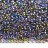 Бисер японский MIYUKI круглый 15/0 #3056 фиолетовый/бронза микс, окрашенный изнутри, 10 грамм - Бисер японский MIYUKI круглый 15/0 #3056 фиолетовый/бронза микс, окрашенный изнутри, 10 грамм