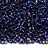Бисер японский MIYUKI Delica цилиндр 11/0 DB-2191 темный синий, внутреннее серебрение, Duracoat, 5 грамм - Бисер японский MIYUKI Delica цилиндр 11/0 DB-2191 темный синий, внутреннее серебрение, Duracoat, 5 грамм