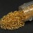 Бисер японский MIYUKI Delica цилиндр 11/0 DB-1832 Duracoat Galvanized, золото, 5 грамм - Бисер японский MIYUKI Delica цилиндр 11/0 DB-1832 Duracoat Galvanized, золото, 5 грамм
