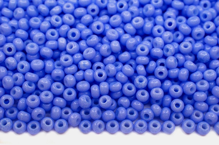 Бисер чешский PRECIOSA круглый 10/0 32010 синий непрозрачный, 20 грамм Бисер чешский PRECIOSA круглый 10/0 32010 синий непрозрачный, 20 грамм