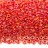 Бисер японский TOHO круглый 11/0 #0185 хрусталь/мак глянцевый, окрашенный изнутри, 10 грамм - Бисер японский TOHO круглый 11/0 #0185 хрусталь/мак глянцевый, окрашенный изнутри, 10 грамм