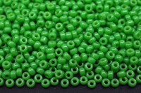 Бисер японский MIYUKI круглый 11/0 #4476 зеленая трава, непрозрачный Duracoat, 10 грамм