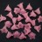 Бусины акриловые Цветок 16х12мм, отверстие 1,5мм, цвет розовый матовый, 540-126, 10шт - Бусины акриловые Цветок 16х12мм, отверстие 1,5мм, цвет розовый матовый, 540-126, 10шт