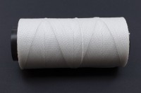 Шнур вощеный Beadsmith, толщина 1мм, длина 144м, цвет белый, полиэфир, 53-026, 1шт