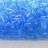 Бисер чешский PRECIOSA стеклярус 60030 7мм голубой прозрачный, 50г - Бисер чешский PRECIOSA стеклярус 60030 7мм голубой прозрачный, 50г