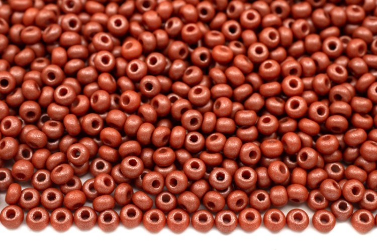 Бисер чешский PRECIOSA круглый 10/0 22007 коричневый, PermaLux, 1 сорт, 50г Бисер чешский PRECIOSA круглый 10/0 22007 коричневый, PermaLux, 1 сорт, 50г