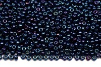 Бисер чешский PRECIOSA круглый 10/0 59135 темно-синий непрозрачный ирис, 1 сорт, 50г