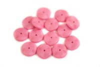 Бусины Ripple beads 12мм, цвет 02010/29560 розовый матовый пастель, 720-023, около 10г (около 13шт)