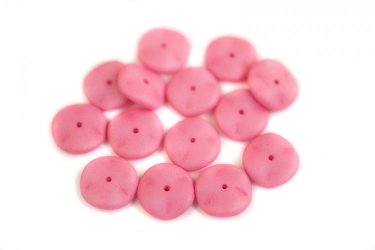 Бусины Ripple beads 12мм, цвет 02010/29560 розовый матовый пастель, 720-023, около 10г (около 13шт) Бусины Ripple beads 12мм, цвет 02010/29560 розовый матовый пастель, 720-023, около 10г (около 13шт)