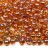 Бисер MIYUKI Drops 3,4мм #55022 Crystal Orange Rainbow, радужный прозрачный, 10 грамм - Бисер MIYUKI Drops 3,4мм #55022 Crystal Orange Rainbow, радужный прозрачный, 10 грамм
