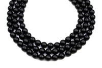 Жемчуг Preciosa, цвет 70549 матовый черный, 5мм, 10шт