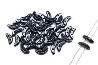 Бусины Crescent beads 10х3мм, цвет 0310-L23980 Hematite, 708-089, 5г (около 40 шт)