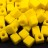 Бисер японский Miyuki Cube кубический 4мм #0404F желтый, матовый непрозрачный, 10 грамм - Бисер японский Miyuki Cube кубический 4мм #0404F желтый, матовый непрозрачный, 10 грамм