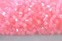 Бисер японский TOHO Hexagon шестиугольный 11/0 #0145 нежно-розовый, цейлон, 5 грамм