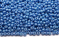 Бисер чешский PRECIOSA круглый 10/0 68080 синий непрозрачный, 2 сорт, 50г