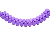 Бусины Pip beads 5х7мм, цвет 02010/29570 сиреневый матовый пастель, 701-066, 5г (около 36шт)