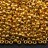 Бисер чешский PRECIOSA Граненый Шарлотта 11/0 18581 золотой металлик, 2 сорт, около 10 грамм - Бисер чешский PRECIOSA Граненый Шарлотта 11/0 18581 золотой металлик, 2 сорт, около 10 грамм