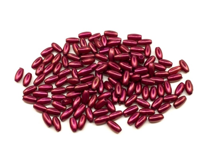 Бусины акриловые Рис 3х6мм Astra, цвет 533 винный жемчужный, 540-367, 15г (около 545шт) Бусины акриловые Рис 3х6мм Astra, цвет 533 винный жемчужный, 540-367, 15г (около 545шт)