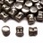 Бусины Pellet beads 6х4мм, отверстие 0,5мм, цвет 03000/14449 серый глянцевый, 732-028, 10г (около 60шт) - Бусины Pellet beads 6х4мм, отверстие 0,5мм, цвет 03000/14449 серый глянцевый, 732-028, 10г (около 60шт)