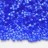 Бисер чешский PRECIOSA сатиновая рубка 9/0 35061 синий насыщенный, 50г - Бисер чешский PRECIOSA рубка сатин 9/0 35061 синий, 50 г