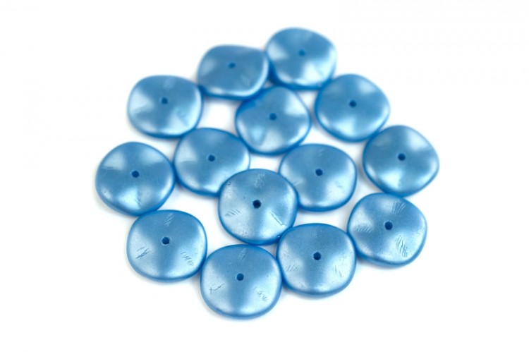 Бусины Ripple beads 12мм, цвет 02010/25020 синий пастель, 720-022, около 10г (около 13шт) Бусины Ripple beads 12мм, цвет 02010/25020 синий пастель, 720-022, около 10г (около 13шт)