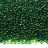 Бисер японский MIYUKI круглый 11/0 #0332 зеленый/синий, радужный, окрашенный изнутри, 10 грамм - Бисер японский MIYUKI круглый 11/0 #0332 зеленый/синий, радужный, окрашенный изнутри, 10 грамм