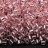 Бисер чешский PRECIOSA рубка 9/0 08273 розовый, серебряная линия внутри, 50г - Бисер чешский PRECIOSA рубка 9/0 08273 розовый, серебряная линия внутри, 50г