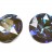 Кристалл Swarovski #1201 круглый 27мм, цвет #001 Crystal L130D Army Green DeLite, 1201-L130D, 1шт - Кристалл Swarovski #1201 круглый 27мм, цвет #001 Crystal L130D Army Green DeLite, 1201-L130D, 1шт