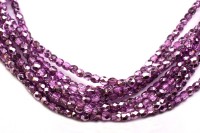 Бусины граненые Firepolish 3мм, отверстие 0,7мм, цвет 00030/67272 Lilac Metallik Ice, 713-095, 50шт