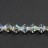 Бусины биконусы хрустальные 6мм, цвет CRYSTAL GLITTER, 747-016, 10шт - Бусины биконусы хрустальные 6мм, цвет CRYSTAL GLITTER, 747-016, 10шт