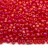 Бисер японский TOHO круглый 11/0 #0165BF сиамский рубин матовый, радужный прозрачный, 10 грамм - Бисер японский TOHO круглый 11/0 #0165BF сиамский рубин матовый, радужный прозрачный, 10 грамм