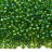 Бисер японский TOHO круглый 11/0 #0947 лайм/зеленый, окрашенный изнутри, 10 грамм - Бисер японский TOHO круглый 11/0 #0947 лайм/зеленый, окрашенный изнутри, 10 грамм