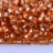 Бисер чешский PRECIOSA кубический 3,4х3,4мм 78185 оранжевый, серебряная линия внутри, 50г - Бисер чешский PRECIOSA кубический 3,4х3,4мм 78185 оранжевый, серебряная линия внутри, 50г