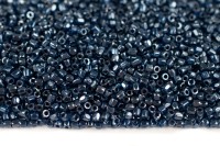 Бисер чешский PRECIOSA Богемский граненый, рубка 9/0 66100 синий, около 10 грамм