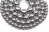 Жемчуг Swarovski 5810 #616 6мм Crystal Light Grey Pearl, 5810-6-616, 10шт