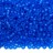 Бисер японский MIYUKI круглый 11/0 #0149F синий капри, матовый прозрачный, 10 грамм - Бисер японский MIYUKI круглый 11/0 #0149F синий капри, матовый прозрачный, 10 грамм
