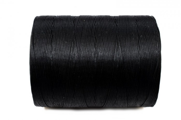 Шнур вощеный 1,0х0,5мм, цвет черный, полиэстер, 53-017, 2 метра Шнур вощеный 1,0х0,5мм, цвет черный, полиэстер, 53-017, 2 метра