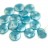 Бусины Ripple beads 12мм, цвет 02010/25019 вода пастель, 720-021, около 10г (около 13шт) - Бусины Ripple beads 12мм, цвет 02010/25019 вода пастель, 720-021, около 10г (около 13шт)