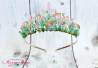 Корона из бусин и кристаллов, набор для рукоделия, 60-042, 1 шт